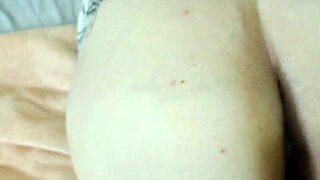 curious goddess takes big ass pounding creampie in hairy pussy