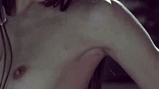 petite teen milana ricci grinds her pussy on hot milf gia dimarco's lap... fingering and tribbing in lingerie