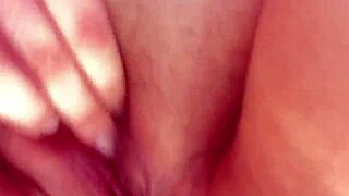 i get so turned on when you watch me rub my big clit till i squirt all wet for you