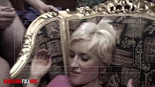 Slut Holes Stuffed in Double Anal to Mouth with Facial Cumshots