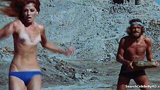 Lily Avidan and Tzila Karney Deliver Blowjob and Handjob as American Hippie in Israel 1972