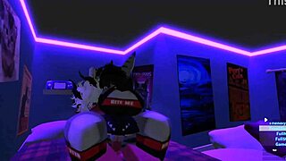 demon pounds shark girl in wild roblox quickie