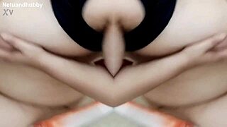 hairy muslim stepmom chats with desi stepson on chair