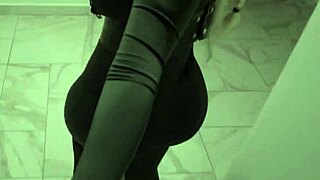 i hard fucked that curvy stranger neighbor in elevator public quickie rough pussy pounding.