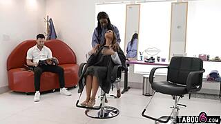 Ever wonder cheating hubby ditches wife for ebony milf ana foxxx salon bendover?