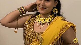 bridal guests sneak away for indian couple's wild pussy pounding session?