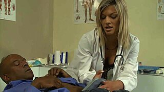 naughty doctor... i ride his huge black cock then he blasts thick cum all over my face mmm