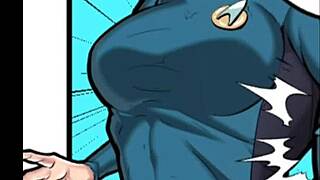 Female Bodybuilder Muscles Bulge in Sexy Growth Comic Fantasy