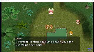 I'm dominating Chacha hard in her bunny domination quest