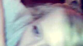 amateur blonde big tits babe licks balls for homemade pov cumshot