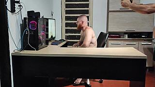 backstage bareback pounding hot big ass girl's wet pussy