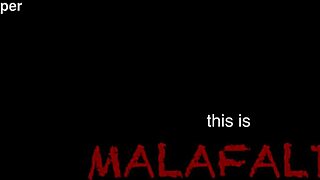 Malafalda unleashes puke queen chaos in wild piss vomit teaser