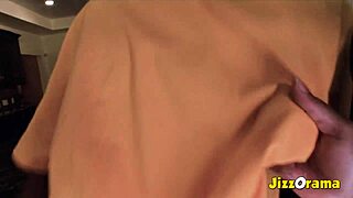 i can't believe this ebony babe's big ass and tits take gangbang jizz so well