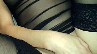 wanna see my wife fucked in see-through lingerie pov?