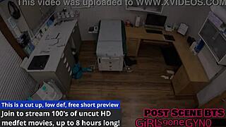 Nurse Aria Nicole Dominates Patient Channy Crossfire in Latex Hospital Humiliation