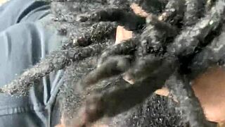 Goth Babe's Pretty Face Drowned In Big Dick Cumshot