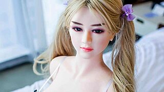 blonde big tits teen sexdoll takes tight ass anal pounding