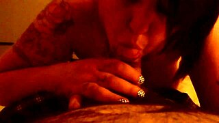 my emo friend teen deepthroats my cock so good