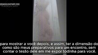 grávida casada chupa e fode com dotado na casa de swing while cuckold watches