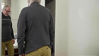 what the fuck helping old man with juicy pussy and tight tits mess