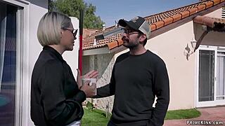 gardener, you tied up stepmom and 18+ teen for rough anal fun?