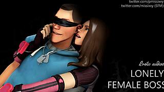 oh god my lonely female boss teases me with dirty erotic roleplay talk...