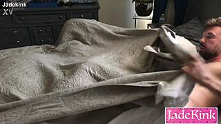 Wow! Secret sensual bedroom fuck explodes!