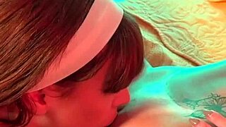 MAID GOES WILD FEELING DAUGHTER'S THONG ON HER PUSSY!!