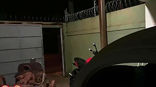 Pizza guy scores redhead pussy gift from cuckold voyeur couple.