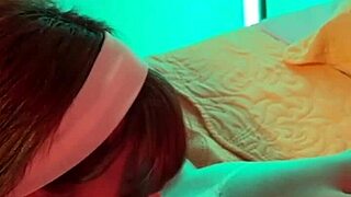 MAID GOES WILD FEELING DAUGHTER'S THONG ON HER PUSSY!!