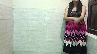 My desi stepdad caught me smoking and punished my tight pussy hard