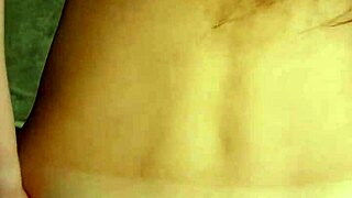 naughty brunette babe rides cock then takes anal creampie close up