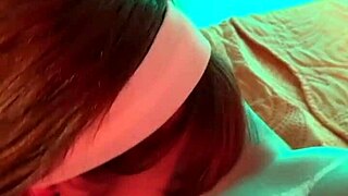 MAID GOES WILD FEELING DAUGHTER'S THONG ON HER PUSSY!!