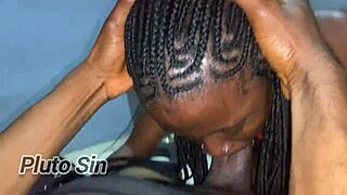 Stepsister Vera's tight pussy rides stepbro's fat cock in taboo quickie