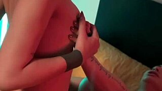 MAID GOES WILD FEELING DAUGHTER'S THONG ON HER PUSSY!!