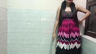My desi stepdad caught me smoking and punished my tight pussy hard