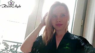 Babe From Paris Sends Close-Up Hairy Pussy Masturbation Video To Lover