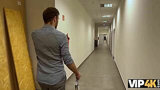 yo busty blonde karina king pays debt with big fake tits and pussy 😏💦