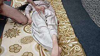 Punjabi bhua surrenders all night for wild chudai in full hd