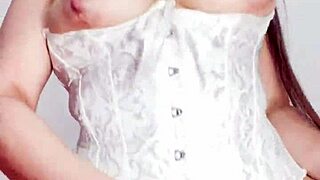 check out this latina colombiana milf's giant cameltoe pussy lips in leggings masturbating for her stepson