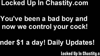 i told you what would happen if you disobey... now you're bound and toyed in femdom bdsm