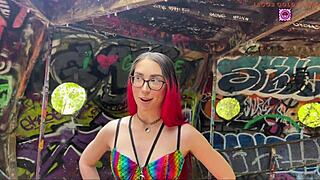 whoa area 69 ufo spots leo babe for nude beach pounding part 1