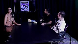 Watch Bia Hot's naughty interview full of fun on Porn Cast Brazil part 2