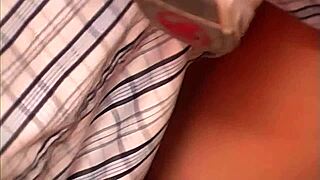 innocent 18yo blonde felix craves hot cum splash on her lips
