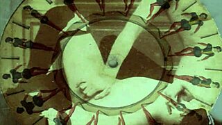 vintage 19th century antique hairy retro scene unfolds casually