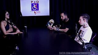 Watch Bia Hot's naughty interview full of fun on Porn Cast Brazil part 2