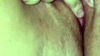 Chubby big tits housewife squirts with dildo on bed playtime 🥵🔥