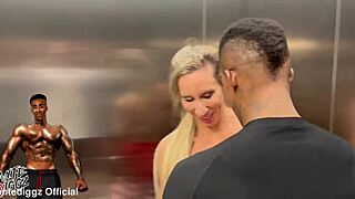 bbc slut hotwife chokes on personal trainer's monster cock then rides it doggystyle till she squirts hard