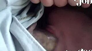 damn camden girl deepthroats big cock and swallows in car at 6am 🚗💦