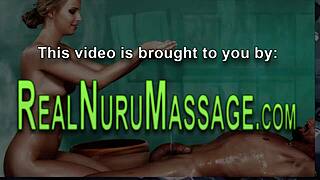 oh man these wet messy asian masseuses with big tits jerk swap cum 3some fingering